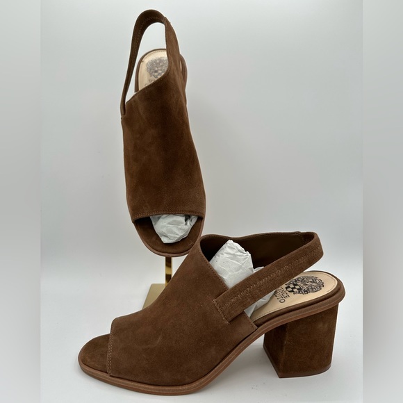VINCE CAMUTO Brown Suede ‘Kailsy’ Sandal NWOT | Size 10 - Picture 2 of 12